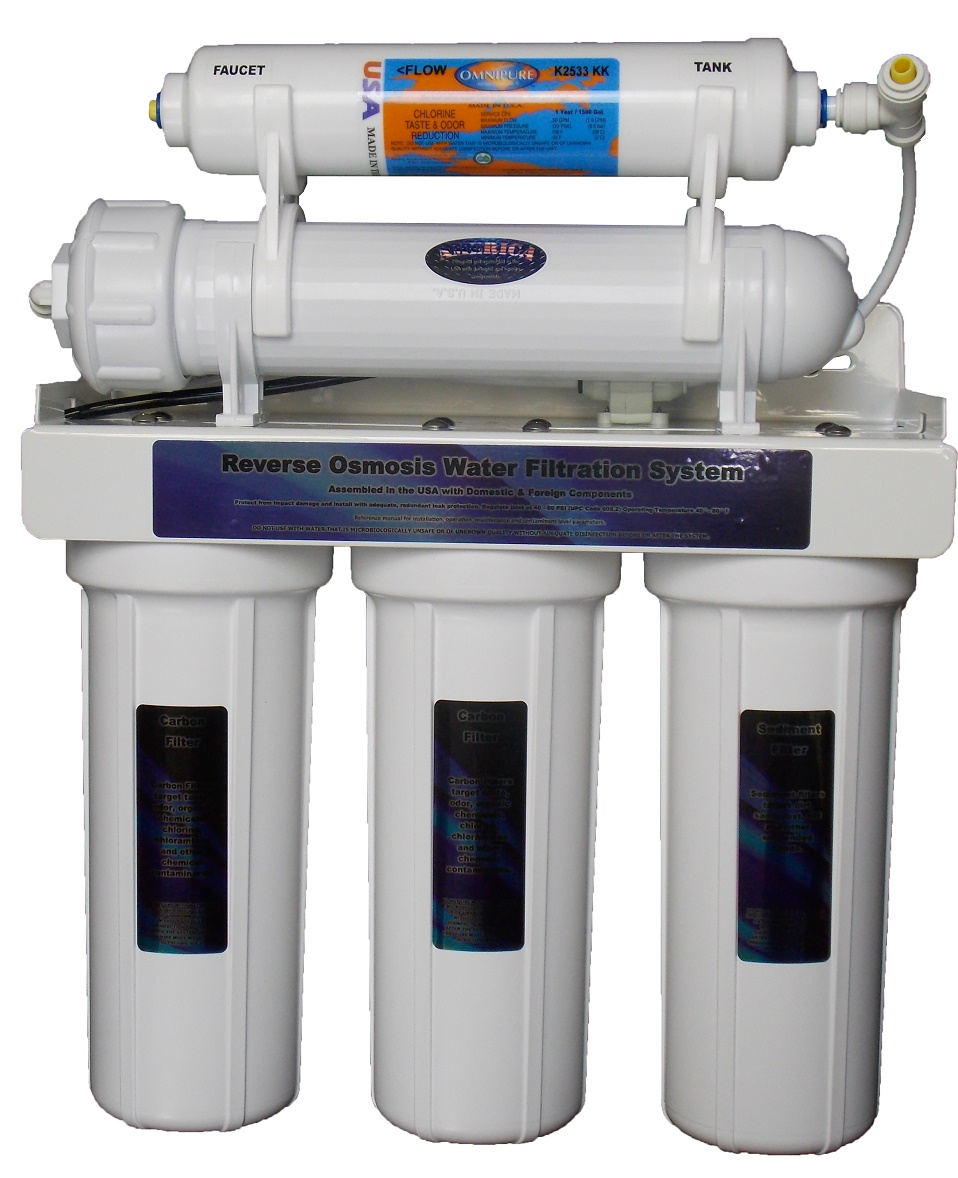 Sweetwater's custom reverse osmosis system