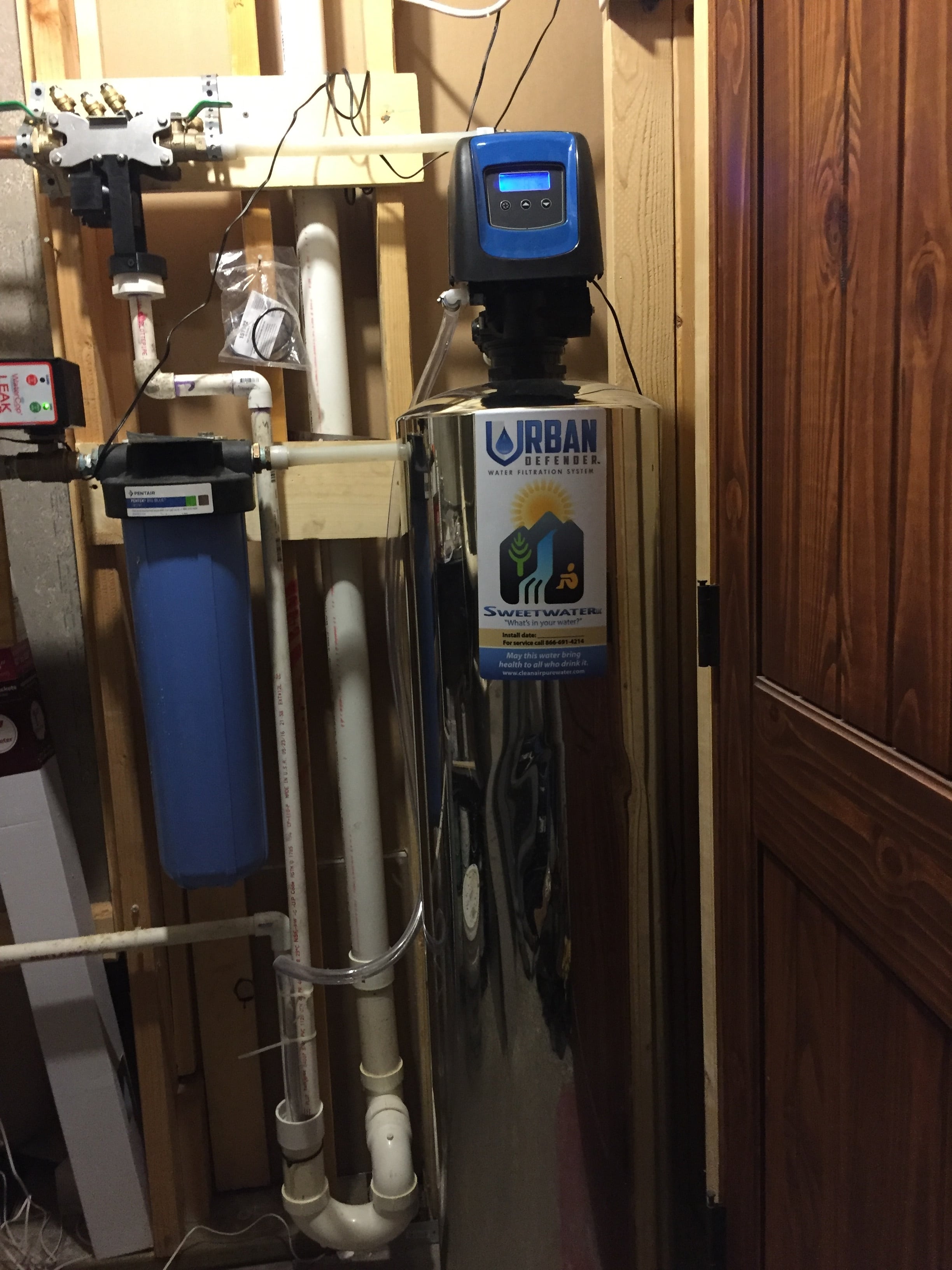 Sweetwater's Urban Defender whole house water filter